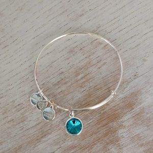 Alex and Ani December birthstone bracelet